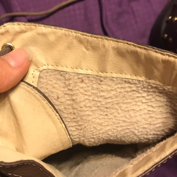 Brown boots with spikes - Picture 5 of 7